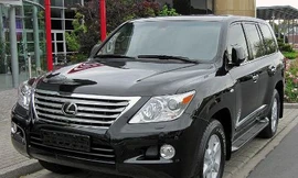 Chiếc xe hạng sang Lexus LX570-sản xuất 2009 (ảnh minh họa)
