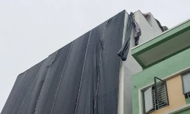 Quận trung tâm Hà Nội bùng phát nhà sai phép kiểu mới