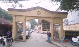 Khu đất số 220 Đội Cấn (quận Ba Đình) của Thanh tra Chính phủ sẽ thành cao ốc.