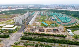 Một gốc các dự án triển khai tại khu đô thị Thủ Thiêm