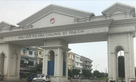 Khu đô thị Kim Chung-Di Trạch, một trong những đô thị bỏ hoang trên địa bàn huyện Hoài Đức.