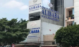 Trụ sở công ty Alibaba tại số 321 đường Điện Biên Phủ, phường 15, quận Bình Thạnh, TP HCM