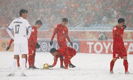 Thời tiết khắc nghiệt khiến cho U23 Việt Nam phải từ bỏ lối đá sở trường.