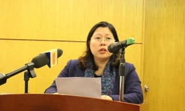 Thứ trưởng Bộ TN-MT Nguyễn Thị Phương Hoa (Ảnh: Trần Thanh)