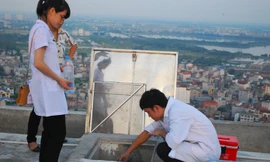 Sở Y Tế Hà Nội sẽ kiểm tra toàn bộ nước sinh hoạt khu chung cư trong năm 2018.