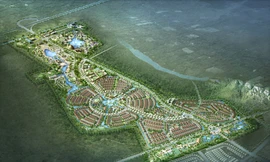 Phối cảnh dự án khu đô thị sinh thái Tuần Châu Ecopark.