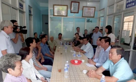 Hỗ trợ khẩn cấp cho người dân vụ cháy 8 căn nhà ở Tiền Giang