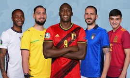 Đội hình xuất sắc nhất EURO 2020: Lukaku đá văng Ronaldo và Kane