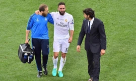 Carvajal đau đớn rời sân khi bị đau ở trận hòa Chelseea