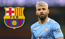 Sergio Aguero sẽ sát cánh cùng Messi ở Barca trong mùa giải tới.