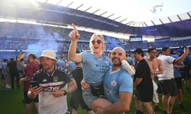 Man City lập kỷ lục vô địch Ngoại hạng Anh 4 lần liên tiếp