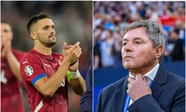 Tuyển Serbia sinh biến, đội trưởng và HLV cãi nhau to sau trận thua Anh