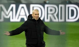 Real rơi điểm đáng tiếc, HLV Zidane 'điên tiết' với trọng tài