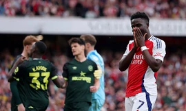 Hòa Brentford, Arsenal cạn hy vọng vô địch Ngoại hạng Anh