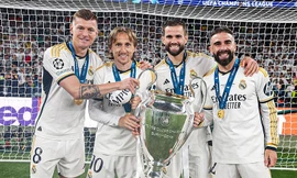 4 ngôi sao Real Madrid vượt mặt Ronaldo về số lần vô địch Champions League