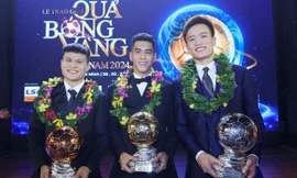 Nguyễn Tiến Linh giành Quả bóng vàng Việt Nam đầu tiên trong sự nghiệp