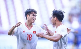 Khuất Văn Khang được vinh danh ở trận thắng U23 Malaysia