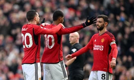 MU đánh bại Everton bằng 2 pha phạt đền