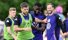 Tuyển Đức dậy sóng trước thềm EURO 2024: Rudiger và Fullkrug suýt đấm nhau trên sân tập