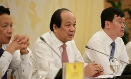 Bộ trưởng, Chủ nhiệm VPCP Mai Tiến Dũng. Ảnh: Mạnh Thắng