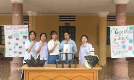 Hà Nội: Gặp gỡ cô bạn 2K là chủ nhiệm đầu tiên của CLB Sách trường THPT Hoài Đức B