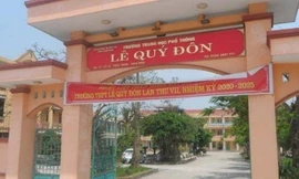 Nam Định: Xúc động tâm thư thầy Hiệu trưởng gửi đến giáo viên, học sinh trường Lê Quý Đôn