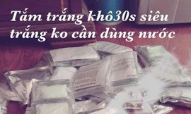 Tắm trắng khô: Đừng biến mình thành... chuột bạch