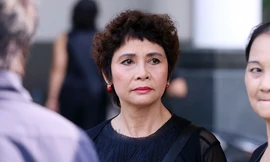 NSND Minh Châu nghẹn ngào nói về NSƯT Bùi Cường tại lễ tang