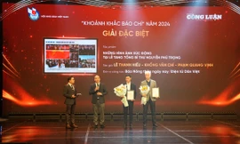 Giải ảnh Khoảnh khắc Báo chí năm 2024