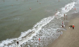 Biển Cửa Lò thơ mộng qua máy quay flycam