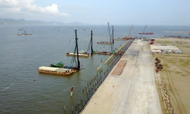 Ngắm hình ảnh kỳ vĩ của cảng biển quốc tế tại Hải Phòng