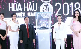 Toàn cảnh họp báo Chung kết Hoa hậu Việt Nam 2018