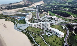 Hình ảnh tuyệt đẹp về địa điểm tổ chức chung khảo phía Nam từ flycam