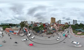 Nguyên nhân khiến cầu vượt nút giao trên đại lộ nghìn tỉ ở Hà Nội nhiều năm dang dở