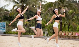 Thí sinh HHVN 2018 đọ sức trong phần thi Người đẹp thể thao