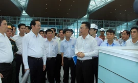 Cảng hàng không quốc tế Đà Nẵng hối hả về đích
