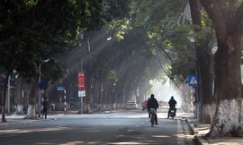 Giao thông các tuyến phố Hà Nội thông thoáng ngày cuối tuần đầu năm 2021