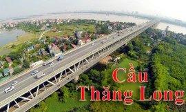 Cận cảnh cây cầu đầu tiên nối liền hai bờ sông Hồng và Đông Anh với các quận nội thành Hà Nội