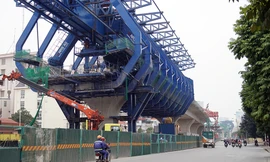 Nhìn gần đại công trường trên 'đường cong mềm mại' gần 10 nghìn tỷ đồng