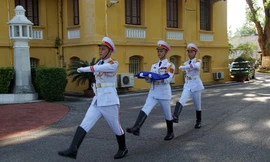 Lễ thượng cờ kỷ niệm 50 năm Asean tại Hà Nội