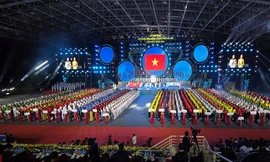 Mãn nhãn với cảnh khai mạc Hội khỏe Phù Đổng TP Hà Nội lần thứ X năm 2024