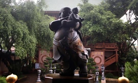 Ngôi chùa có kiến trúc kiểu Nhật Bản độc đáo ở Tây Nguyên