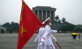 Lễ thượng cờ đặc biệt mừng chiến thắng 30/4 tại Quảng trường Ba Đình