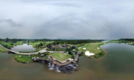 Hố số 19 độc đáo tại Kings Course qua góc nhìn 360 độ