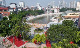 Khám phá công viên rộng gần 14.000m2 vừa khánh thành ở Long Biên
