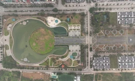 Hiện trạng công viên hình cây đàn guitar trị giá 200 tỷ đồng ở Hà Nội