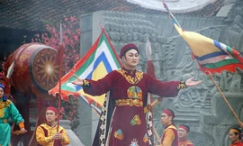 Tái hiện khí thế hào hùng của chiến thắng Ngọc Hồi - Đống Đa tại hội Gò 