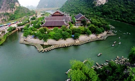 Quần thể danh thắng Tràng An tuyệt đẹp qua góc nhìn 'camera bay'