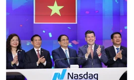 Thủ tướng Phạm Minh Chính rung chuông khai mạc phiên giao dịch Sàn chứng khoán Nasdaq