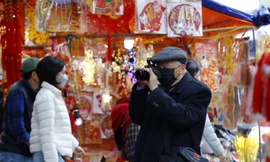 Một vòng phố cổ Hà Nội chiều cuối năm